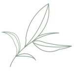 White and Black Outline Flower House Logo -5